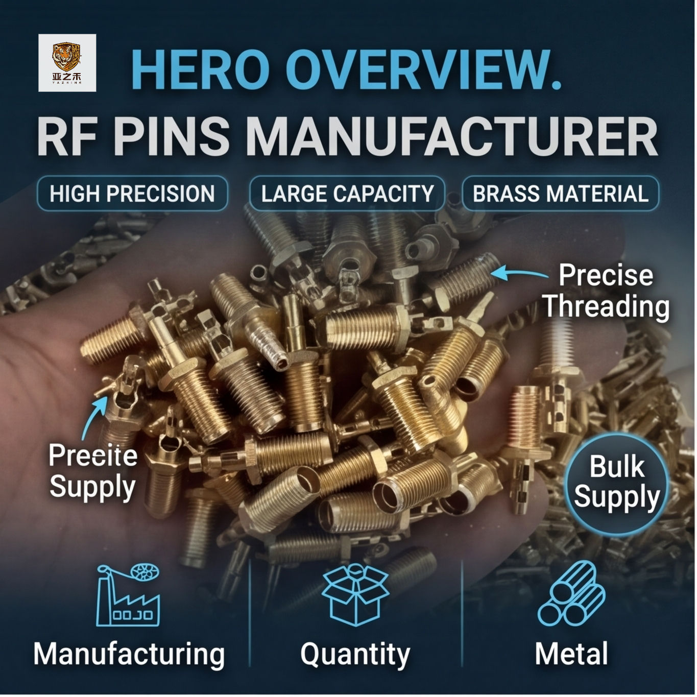 About Us RF PINS MANUFACTURER